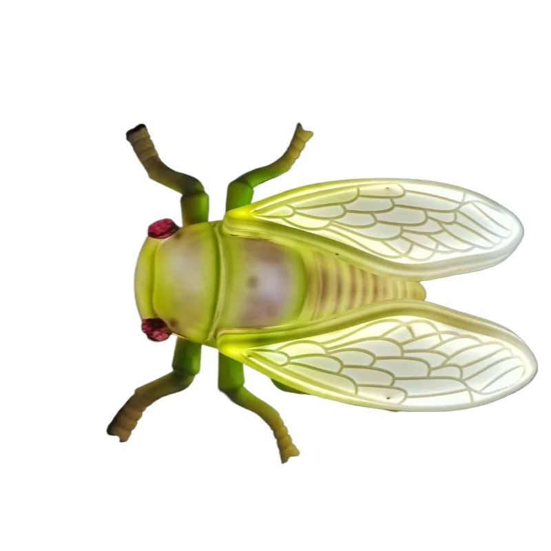 

Professional Outdoor Lighting Emitting Diode Lighting Golden Cicada Dynamic Simulation Christmas Lawn Park Landscape Decoration