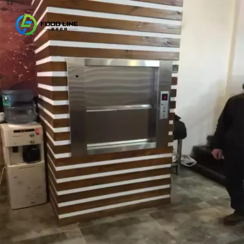 Customized 100kg 300Kg Small Goods and Dumbwaiter Lift for Restaurant Home Hotel Canteen Food Dedicated
