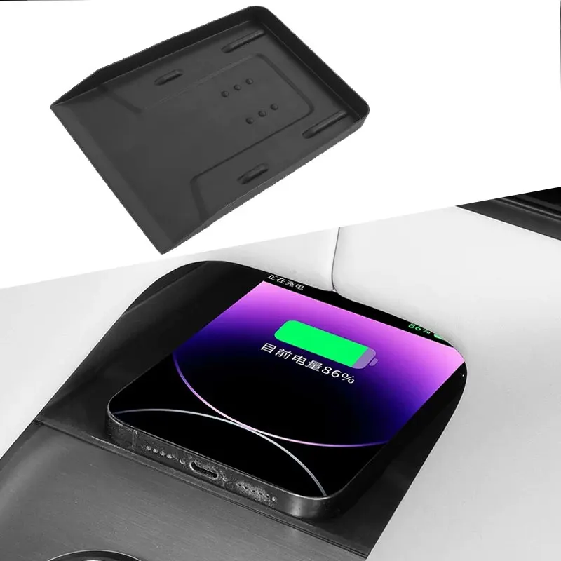 For Polestar 4 Dedicated Wireless Food Grade Silicone Pad Waterproof Anti Slip Scratch Resistant Interior Accessories