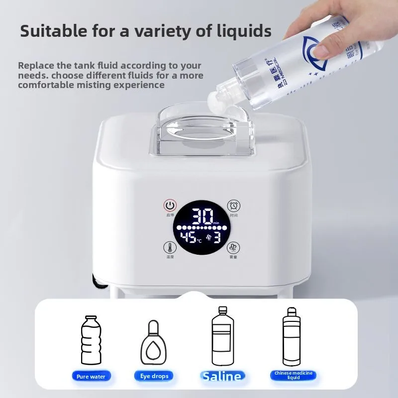 Eye Nebulizer SPA Machine Hot Cold Steamer Soothe Dry Eyes Strain Household Vision Therapy Device 220V Personal Care Appliances