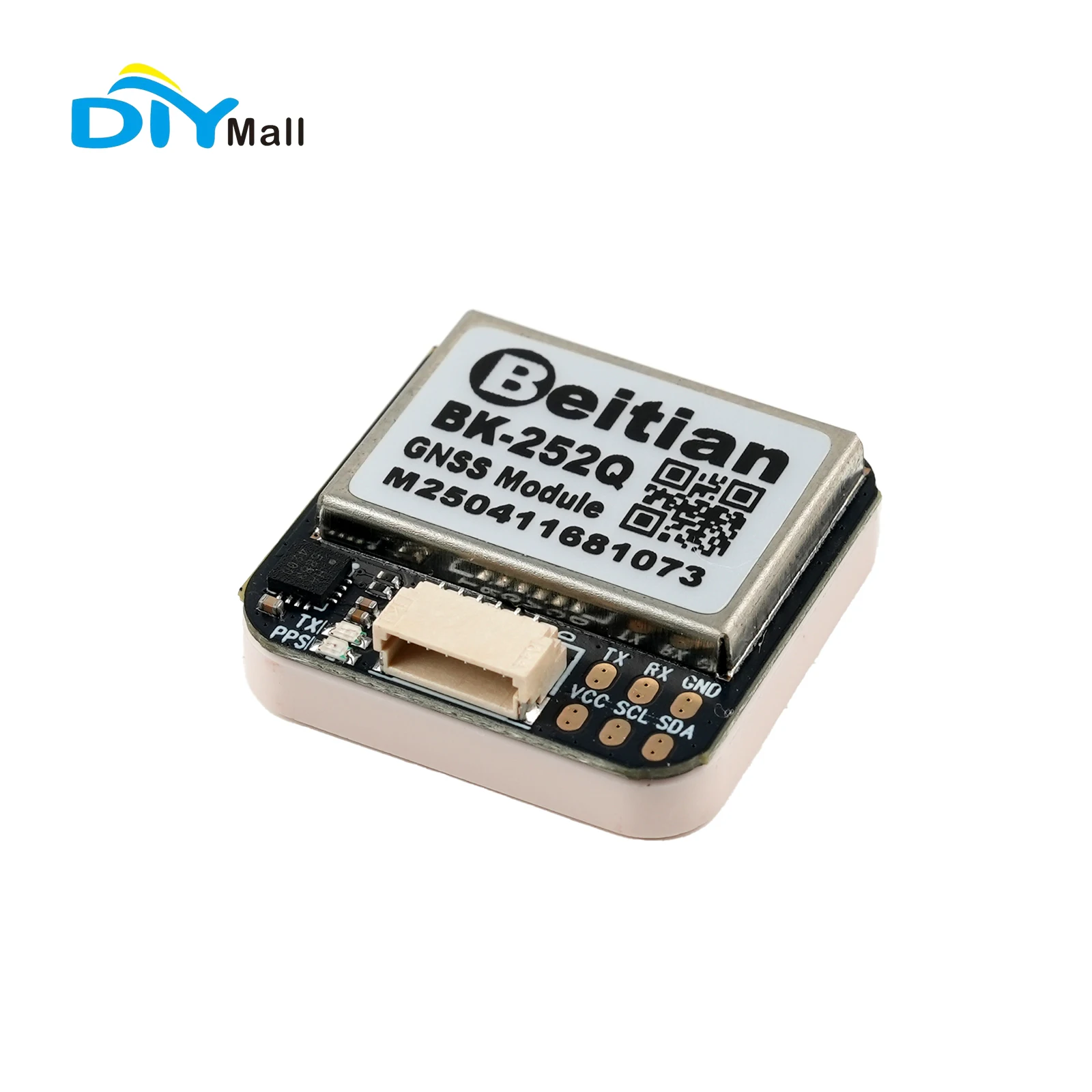 Beitian BK-252Q GPS GNSS Module with QMC5883 Compass M9140 Chip GPS/GLONASS/BDS/Galileo 1.5m CEP for Drones/Vehicles DIY Project