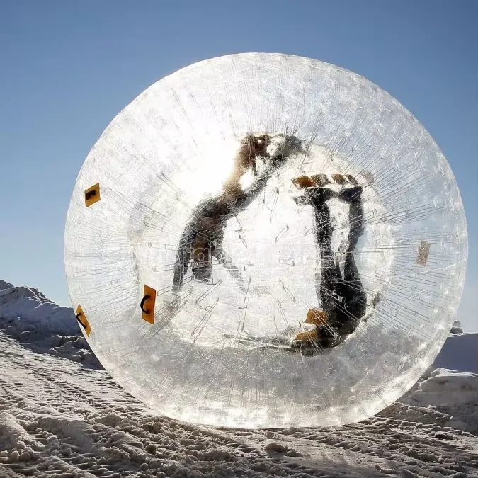 Boule Gonflable Zorb pour Hamster, Taille Humaine, pour Personnes à l'Intérieur, Boule de Neige