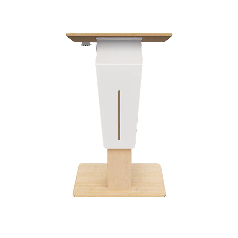 Intelligent Lifting Podium Table Store Entrance Welcome Speech Podium Conference Room Training Speech Consultation Small Podium