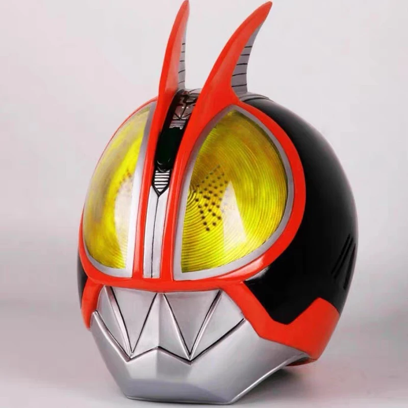 Kamen Rider Cosplay Wearable Real Person Helmet Anime Festival Cool Wearable Collectible Grade Helmet Figure Model Adult Toy