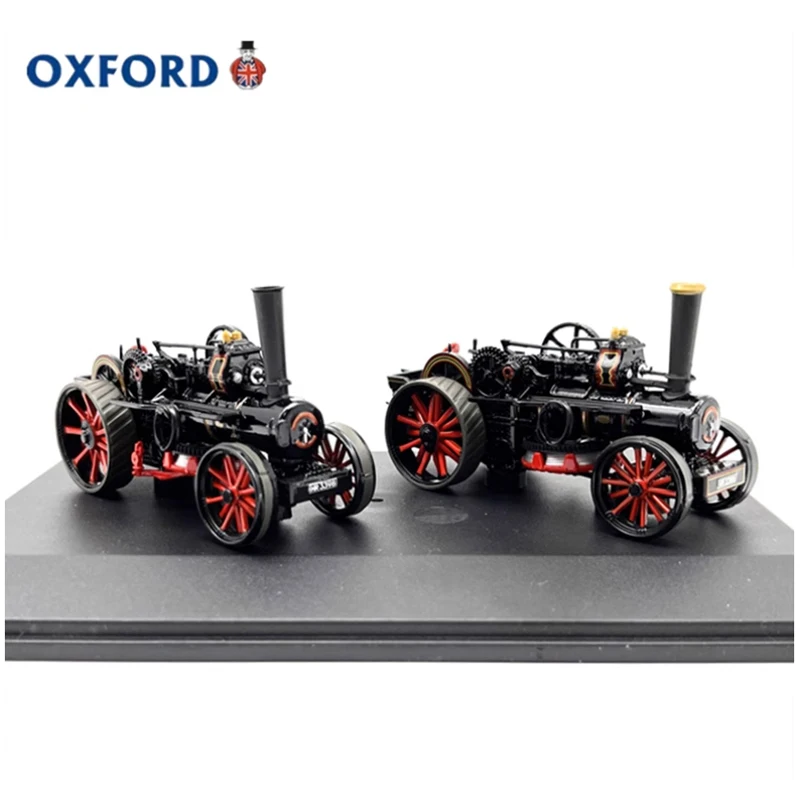 

OXFORD Diecast 1:76 Scale Fowler BB1 Steam Locomotive Alloy Retro Car Model Finished Product Simulation Toy Gift Static Model