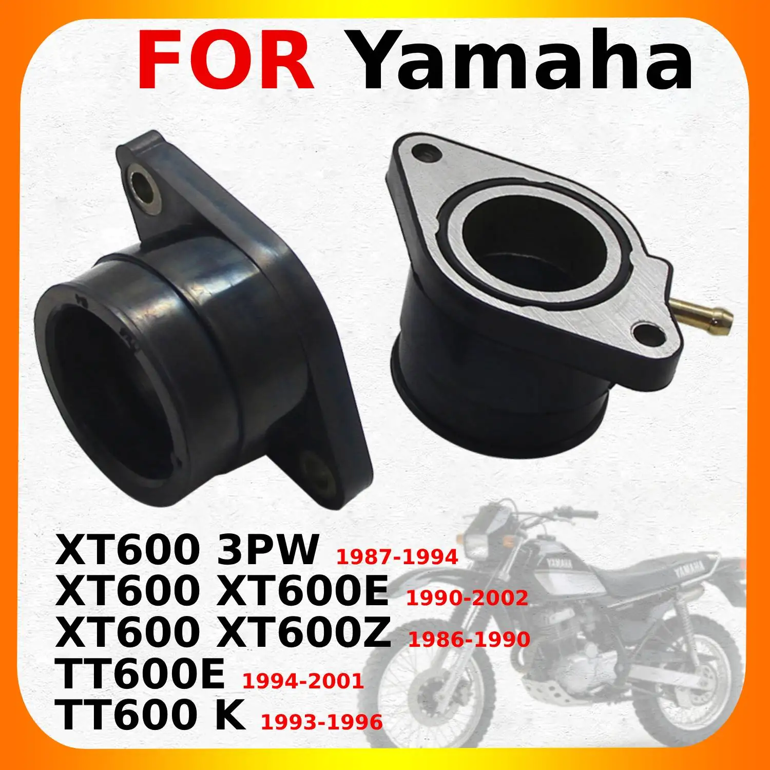 Motorcycle Carburetor Intake Manifold for Yamaha Carburetor XT600E XT600Z XT600 XT 600 E TT600E TT600 2NF-13596-00 2NF-13586-00