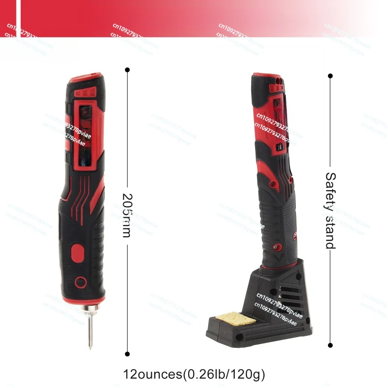 Rechargeable wireless soldering iron, electronic and electrical efficient maintenance welding tools