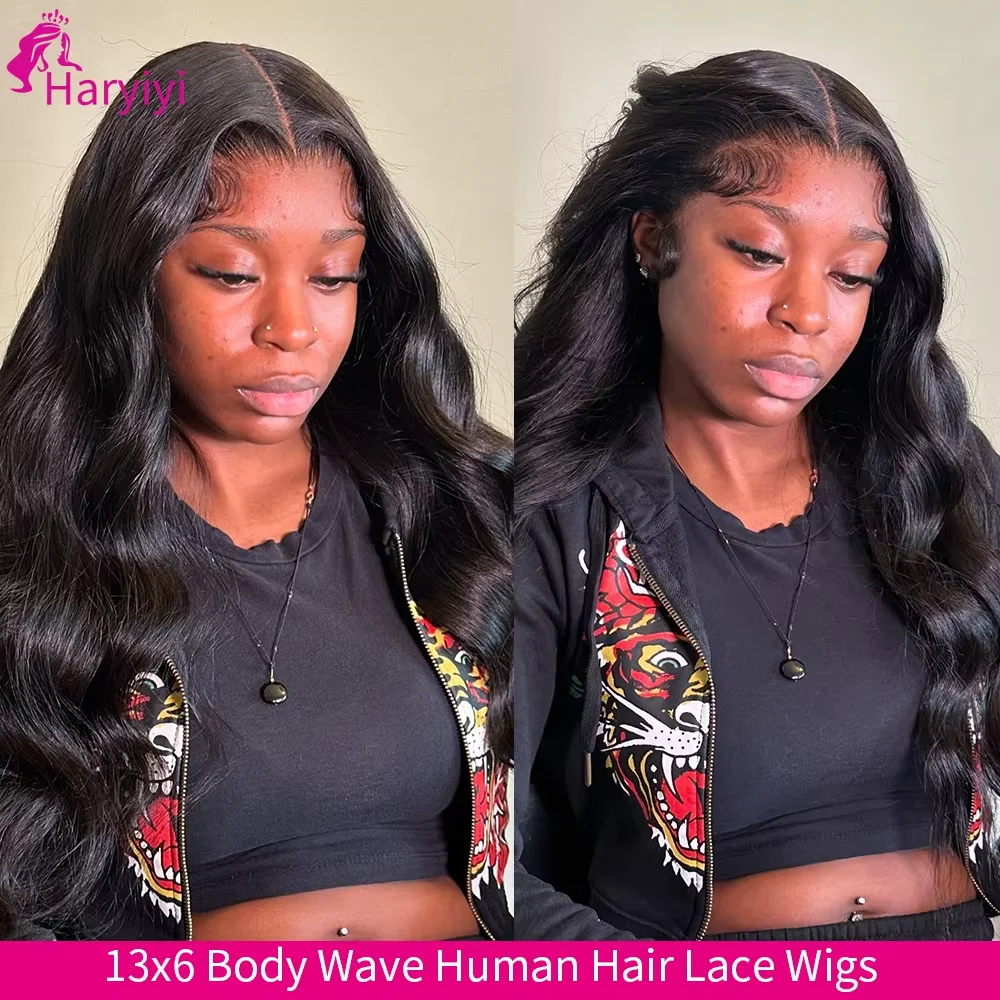 Natural Color Body Wave Human Hair Wigs For Women 13x6 HD Lace Front Human Hair Wigs 5x5 HD Lace Closure Wig Go Ready To Wear Glueless Wig