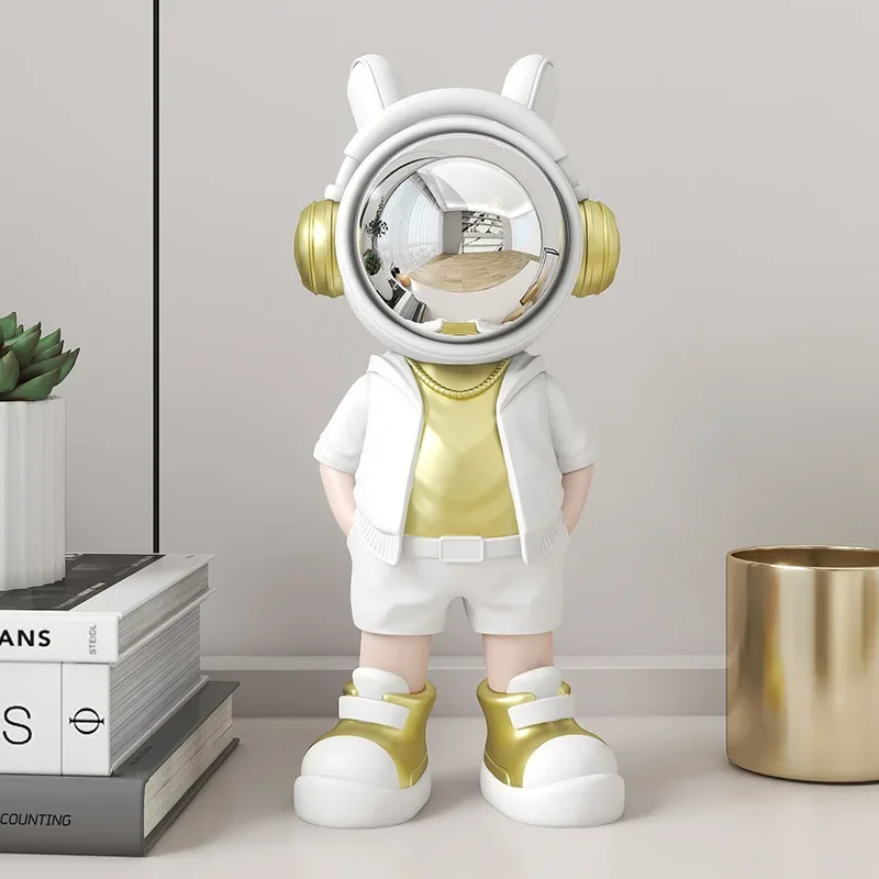 For Living Room Home Bar Decorations  home decoration Astronaut Figure Spaceman Decor Desktop Mini Sculpture Creative Gift