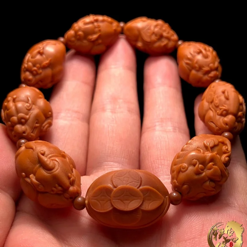 New Olive Stone , Pixiu Men's , Unisex Bracelet