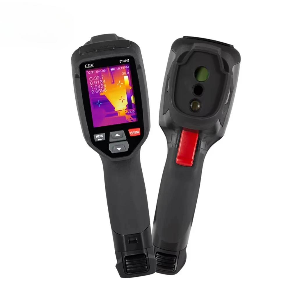 

DT-874 Industrial Thermal Imager 240x320 Pixels Display 120*90 IR Resolution Precision Temperature Measurement Plastic