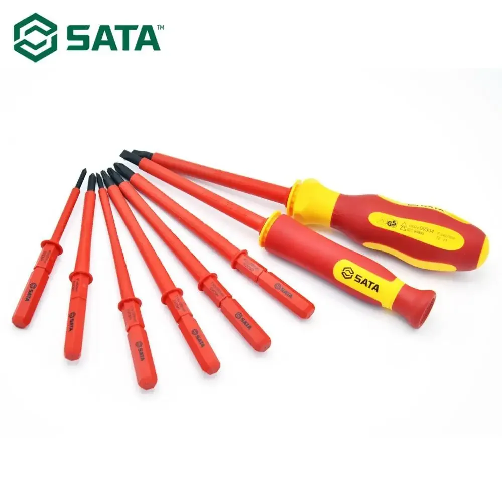 Conjunto de destornilladores intercambiables aislados 09304: La solución definitiva para trabajos eléctricos seguros y precisos