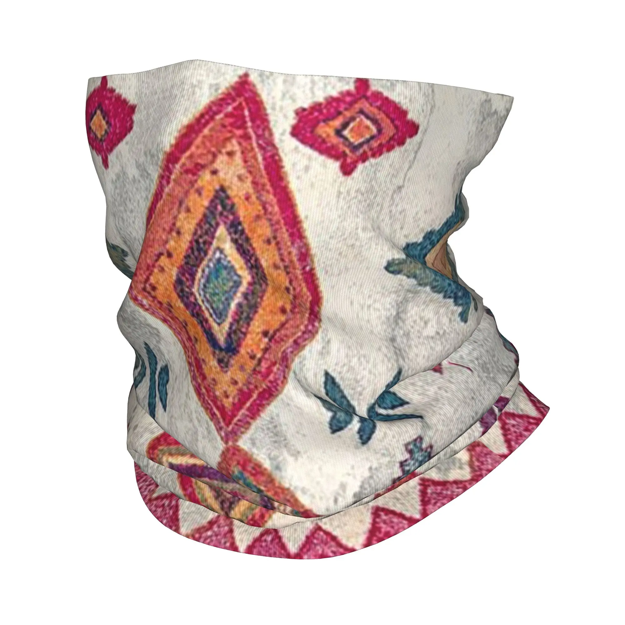 

Moroccan Berber Style Bandana Neck Cover Printed Mask Scarf Multifunction Headband Cycling For Men Women Adult