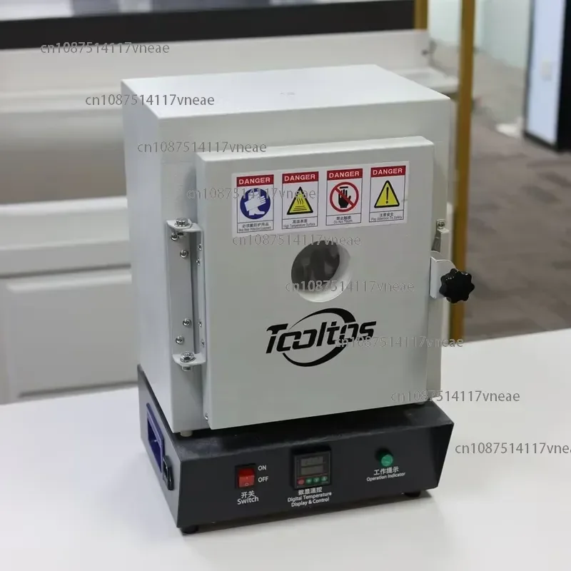 ZB-1750 Jewelry Casting Kiln PID Intelligent Temp Control Ceramic FibeChambeEnamel Sintering SilveClay Forming