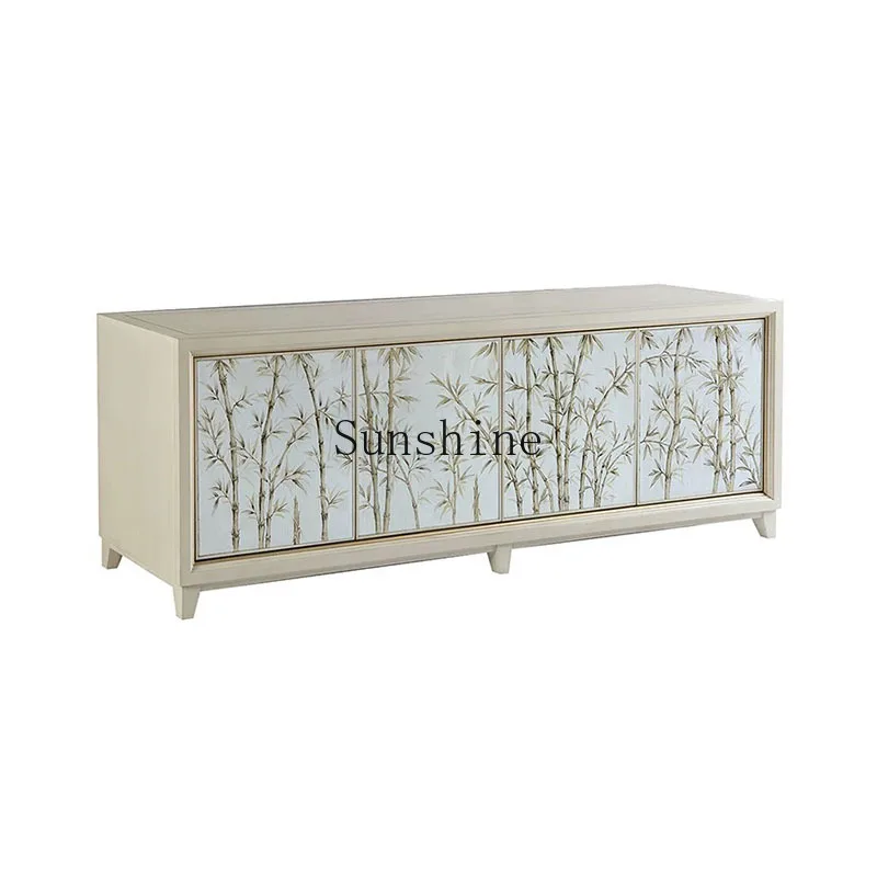 

Home French TV Living Room Cabinet Furniture Simple and Modern