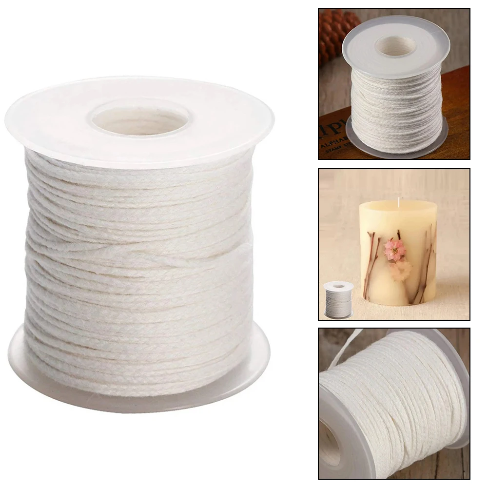 Craft with Confidence Safe and Reliable For Candle Making Rope Designed for a Safe and Enjoyable For Candle Burning Experience