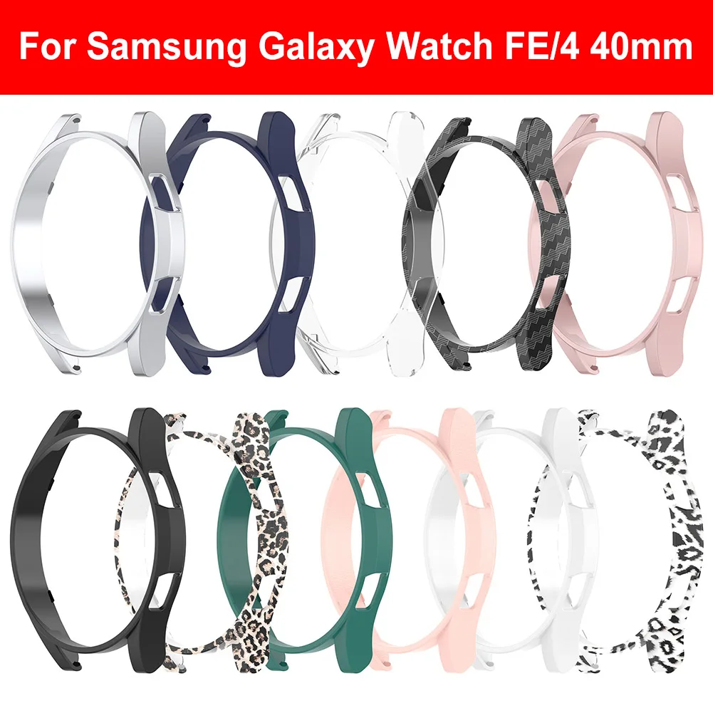 PC halbes Gehäuse staub dichte halb abdeckende Stoßstangen gehäuse kratz feste Schutzhülle für Samsung Galaxy Watch Fe/4 40mm