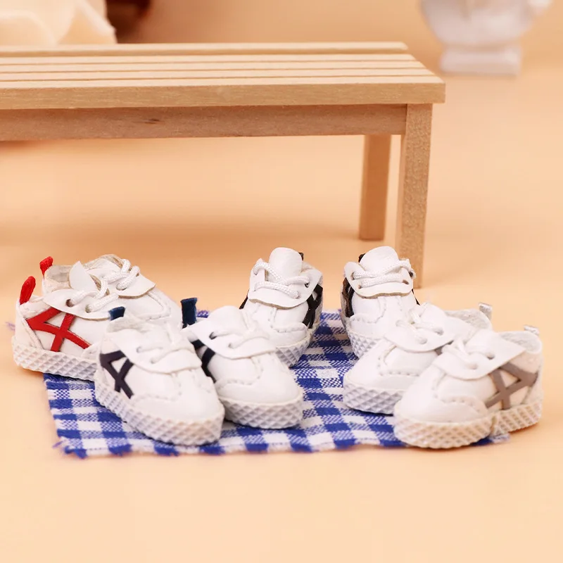 OB11 Sneaker Shoes Obitsu11 Casual Shoes, Accessories Toys Suitable for GSC Dod Body, 1/12 BJD Dolls