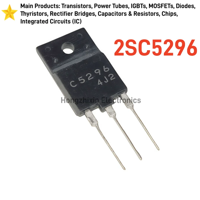 10pcs-novo-2sc5296-c5296-to-3pf-transistor-de-saida-de-linha-de-alimentacao-npn-1500v-8a-60w-bjt-transistor-horizontal-para-tv-colorida