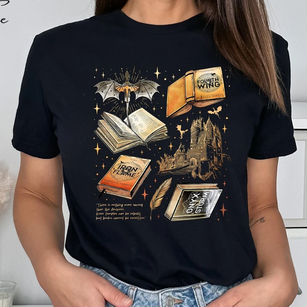 عالية لوردز و قادة الجناح مطبوعة T-العصرية كتاب عاشق هدية للجنسين قصيرة الأكمام ريترو الشارع ملابس علوية على الموضة غير رسمية