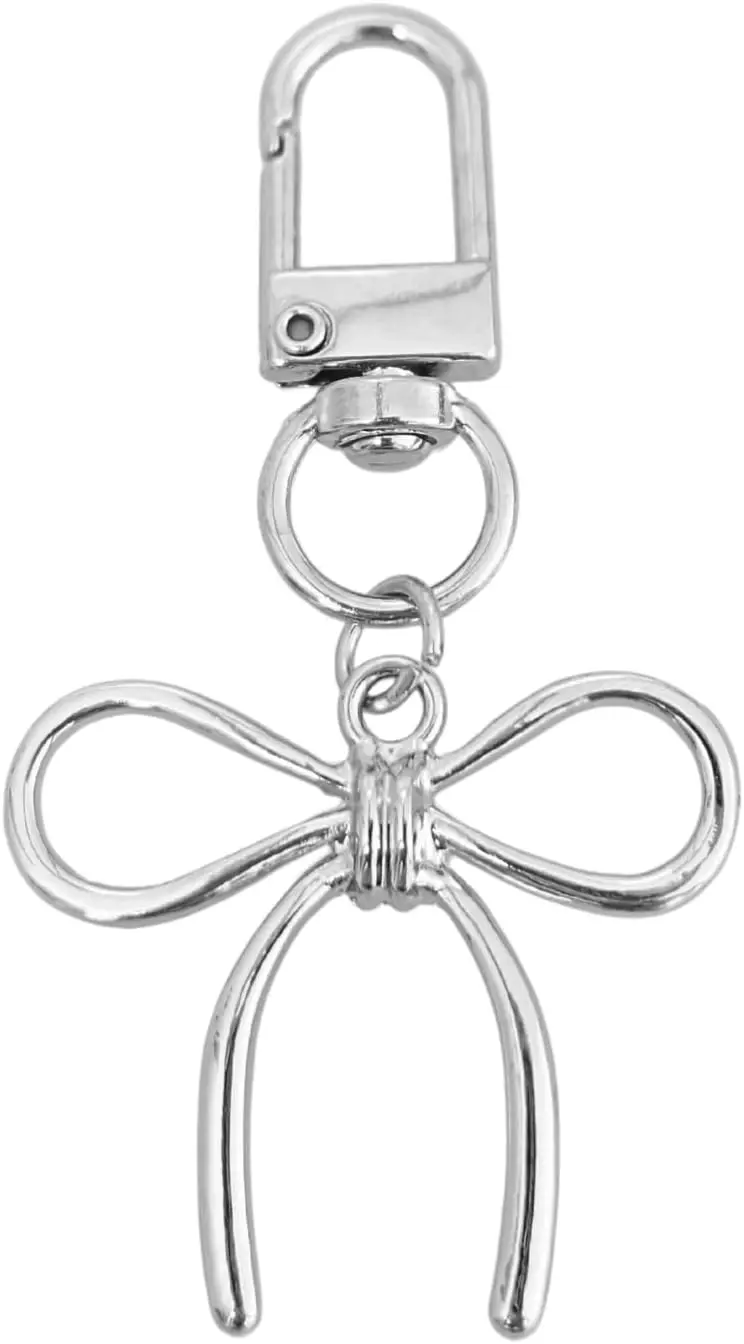 

Cute Bow Keychain for Car Keys Aesthetic Bag Charm for Purse Handbag