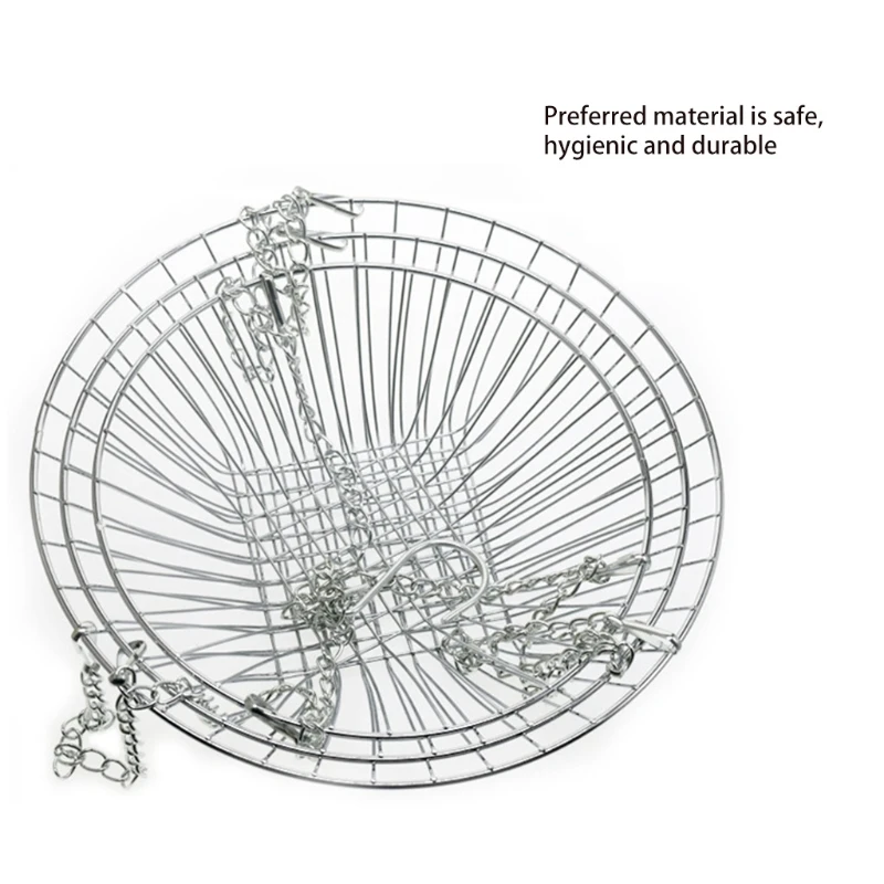 3 Tiers Hanging Fruit Basket Iron Wire Holder Rack Vegetable Container