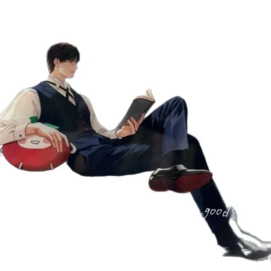 Elegant Gentleman Anime Acrylic Standee Character Figure Stand Aesthetic Double-Sided Printed Figure Desk Ornament Gift for Fans