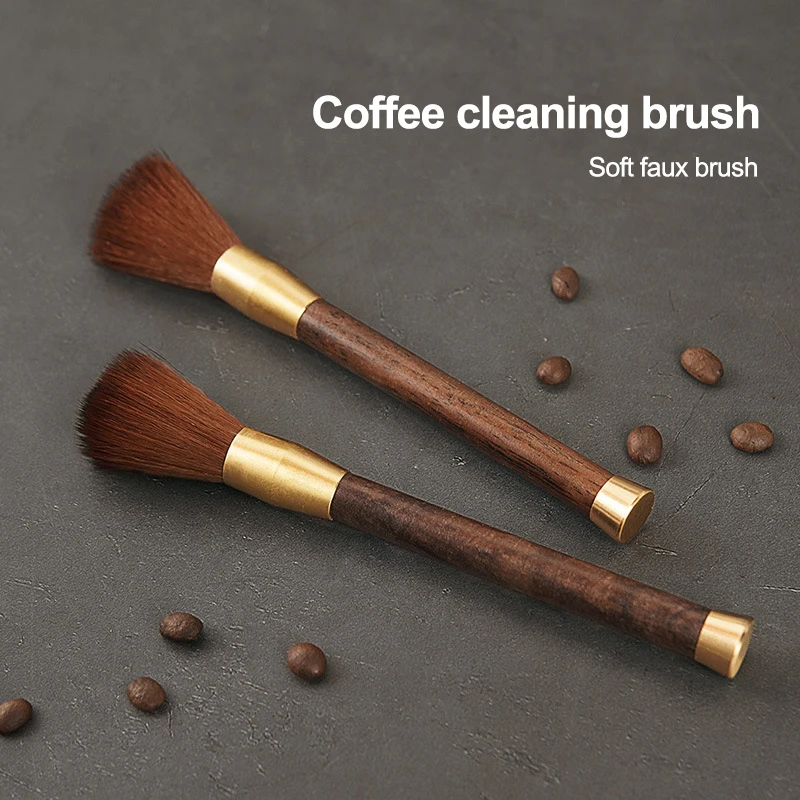 Coffee Grinder Cleaning Brush Dusting Espresso Brush Accessories for Home Barista Kitchen Tool Wood Handle Coffee Machine Brush