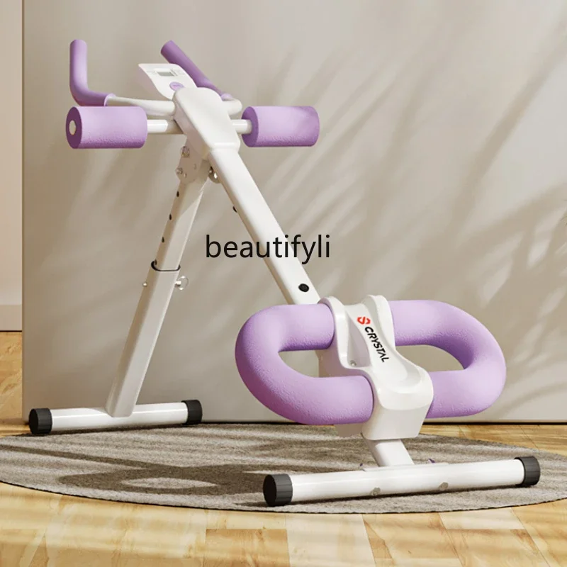 Abdominal device Lazy waist machine Artifact abdominal muscle fitness equipment Household tummy curling machine