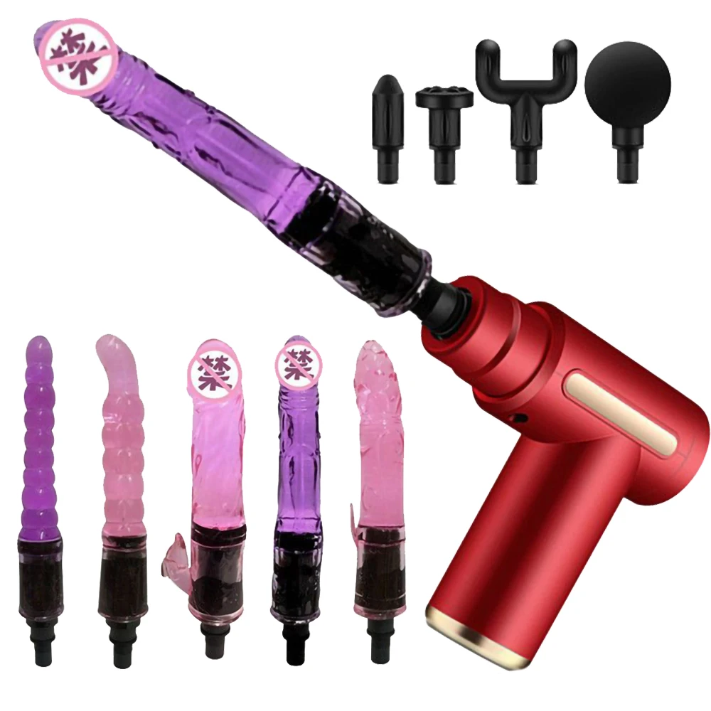 Mesin seks untuk wanita Vibrator Dildo otomatis mainan seks pistol pemompa masturbasi wanita untuk dewasa dengan Dildo besar Sexshop