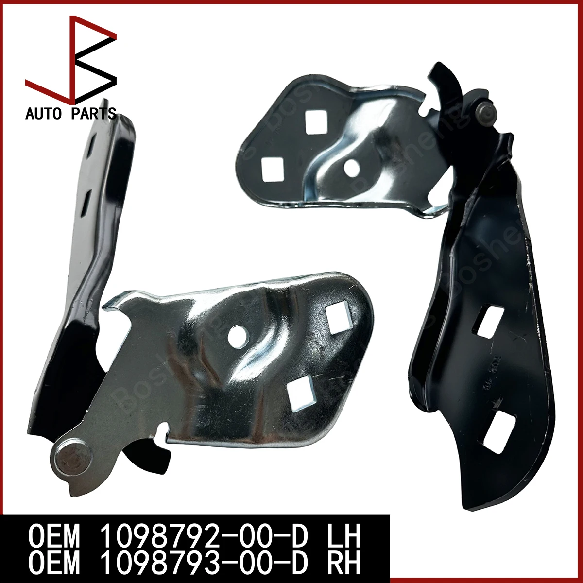 

New OEM 1098792-00-D 109879200D 1098792 00 D 1098793-00-D 1098793 LEFT and Right Hand Hood Hinge for Tesla Model 3 2017-2023