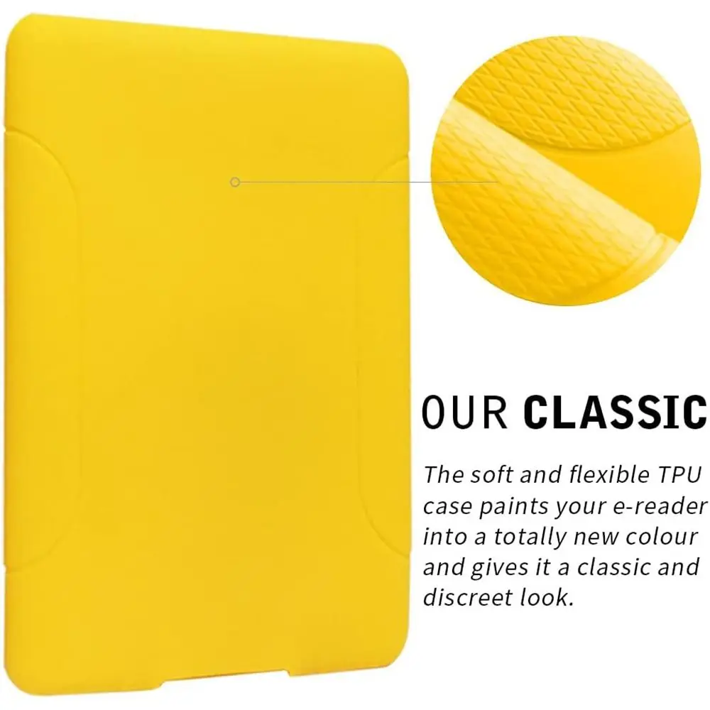 Shockproof Soft Silicone E-book Reader Case, Capa Protetora para Kindle Paperwhite 5, 11ª Geração, 6.8 ", M2L3EK, 2021
