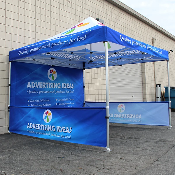 Free Shipping 10X10ft Roof  Backwall Custom Printed Canopy Tent/Tradeshow Summer 3X3m for Promotion Display  Exhibition