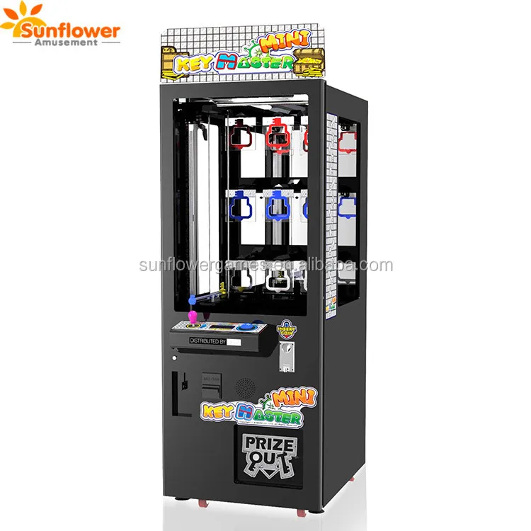 Best Quality Mini  Newest Golden Push Keyhole Prize Game Machine Key Master Game Machine
