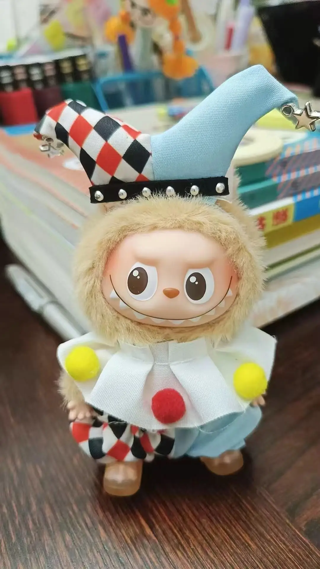 Mini 4.0 Labubus ensemble mignon Kawaii pour 10cm poupée vêtements chaussure monstres broche pour amour série maison de poupée accessoires de mode