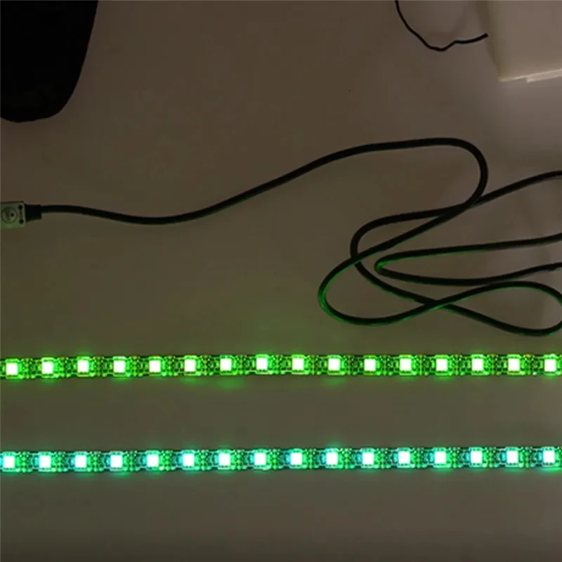 LED Strip Light Flashlight RGB Bar Lamp For Xiaomi M365 Pro 1S Electric Scooter For Ninebot Skateboard Long Flash Model Parts