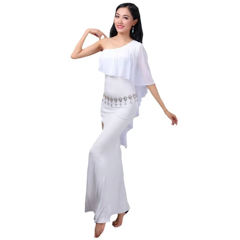 Costume de spectacle de printemps rouge pour femmes âgées, couleur Pure, Modal, danse du ventre, vêtements de spectacle sur scène, Tianchao Wuji Home Direc