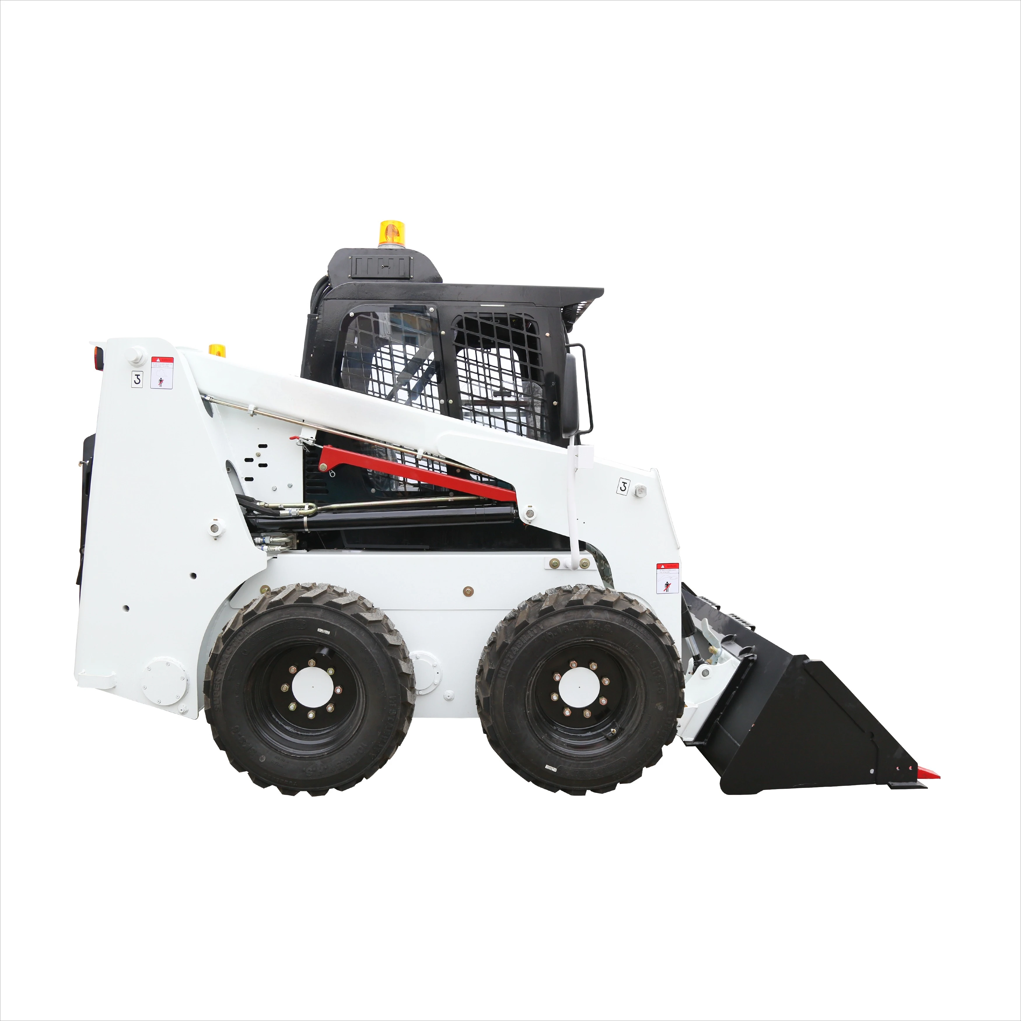 Vibration Reduction Structure Skid Steer Loader Long Time Operation For Quarry Waste Handling Jobs
