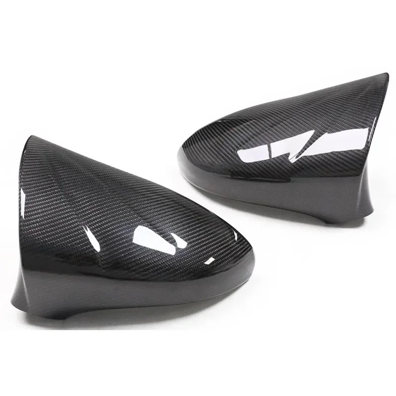 

For Lexus ES IS GS LS CT RC Dry Carbon Fiber 13-18 Horn Rearview Mirror Housing Reverse Cover Body Kit Modification Accessories