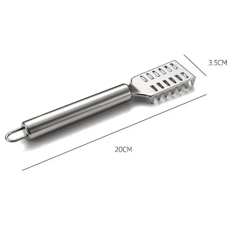 Fish Scale Remover Stainless Steel Fish Scale Knife Scale Scraper Sawtooth Scraping   Cut Scrape Dig Maw Knife