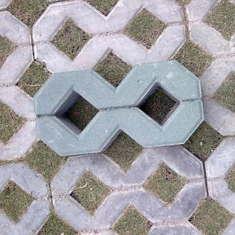 DIY Home Garden Pavement Cement Brick Walk Road Path Paving Bricks Stones 40x20x8cm 23x23x6cm Courtyard Manual Concrete Mould