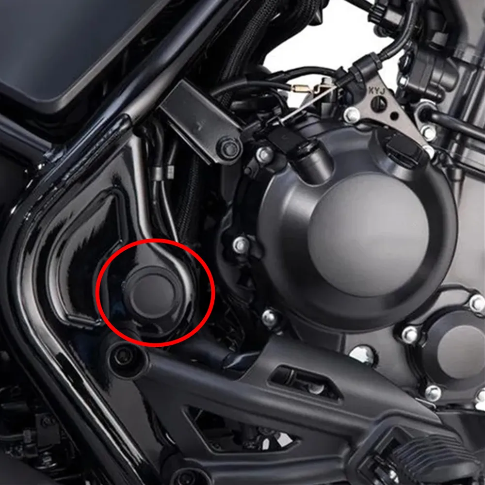 Motorcycle CNC Frame Hole Caps Set Plug Kit Insert Plugs Guards Covers For Honda Rebel CMX300 CMX500 CMX300/500 2020-2022