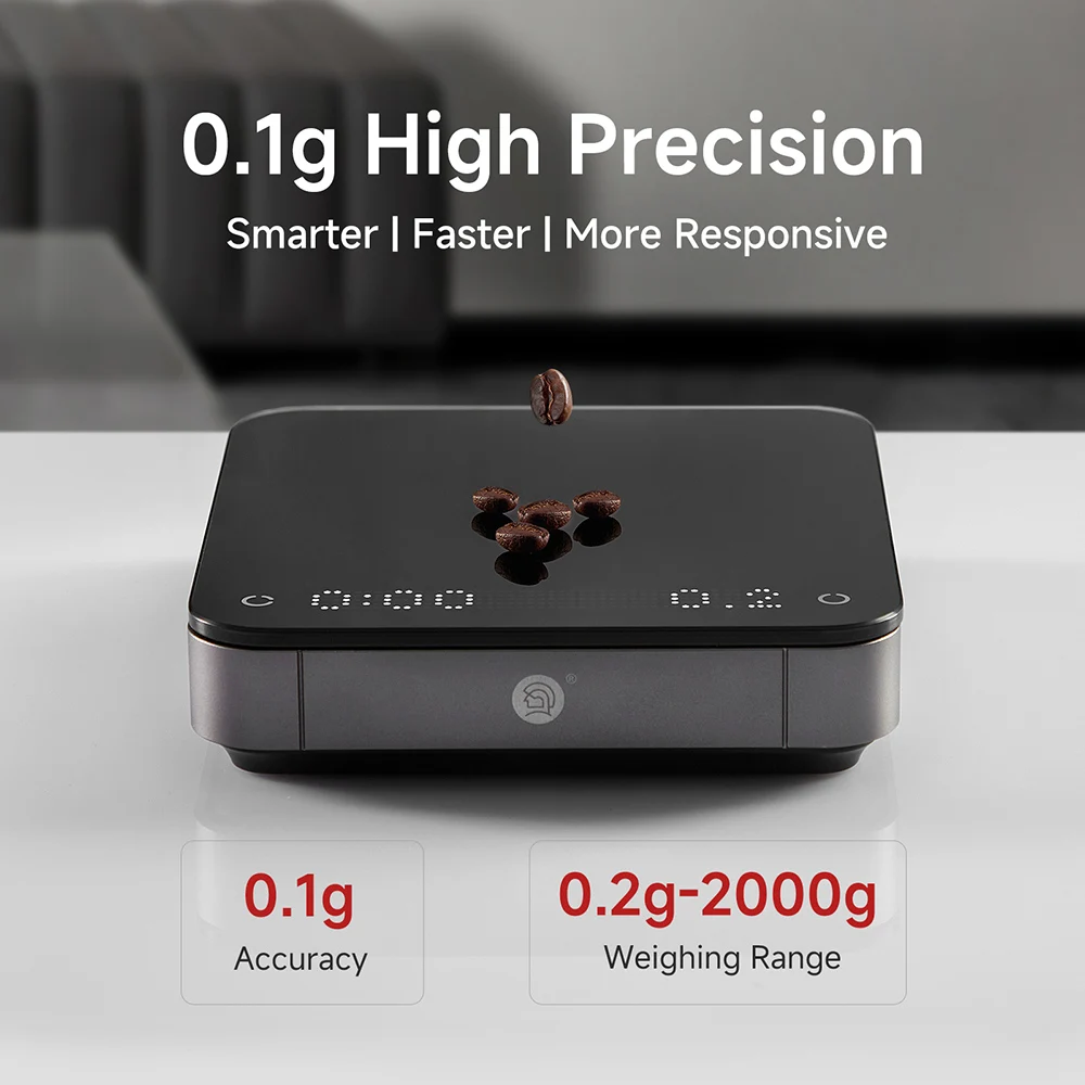 zeroHero Smart Coffee Scale 3.0 Digital Espresso Scale with Timer for Pour Over Espresso Precision Weighing Coffee Kitchen Tools