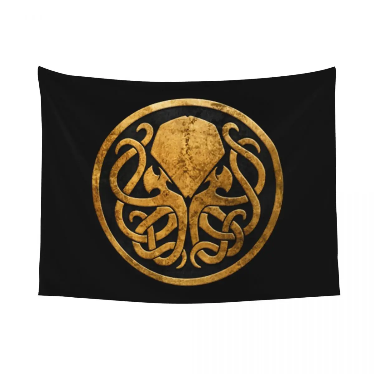 Customized Call Of Cthulhu Tapestry Hippie Room Decor Lovecraft Monster Movie Tapestries Wall Hanging for Dorm Home Decoration