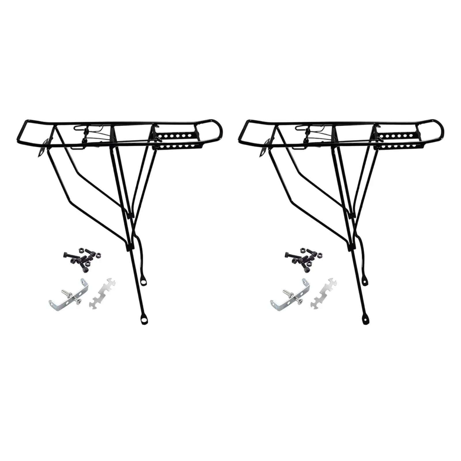 

Прочная стальная задняя багажная полка для детских велосипедов, универсальный велосипедный багажник, легко устанавливается на детские горные велосипеды