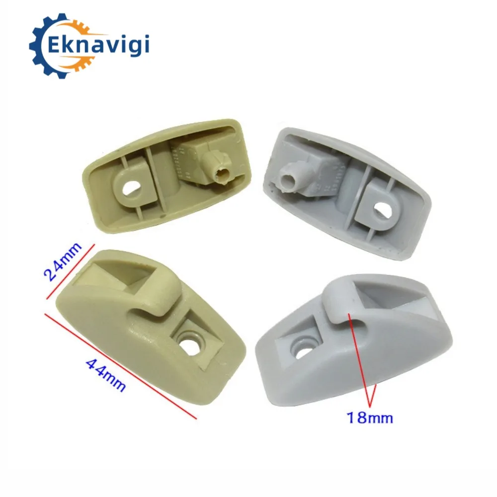 2PCS  Sun Visor Support Clip Retainer Hanger /for MK1 Beige Gary OE# 191857559 Quality