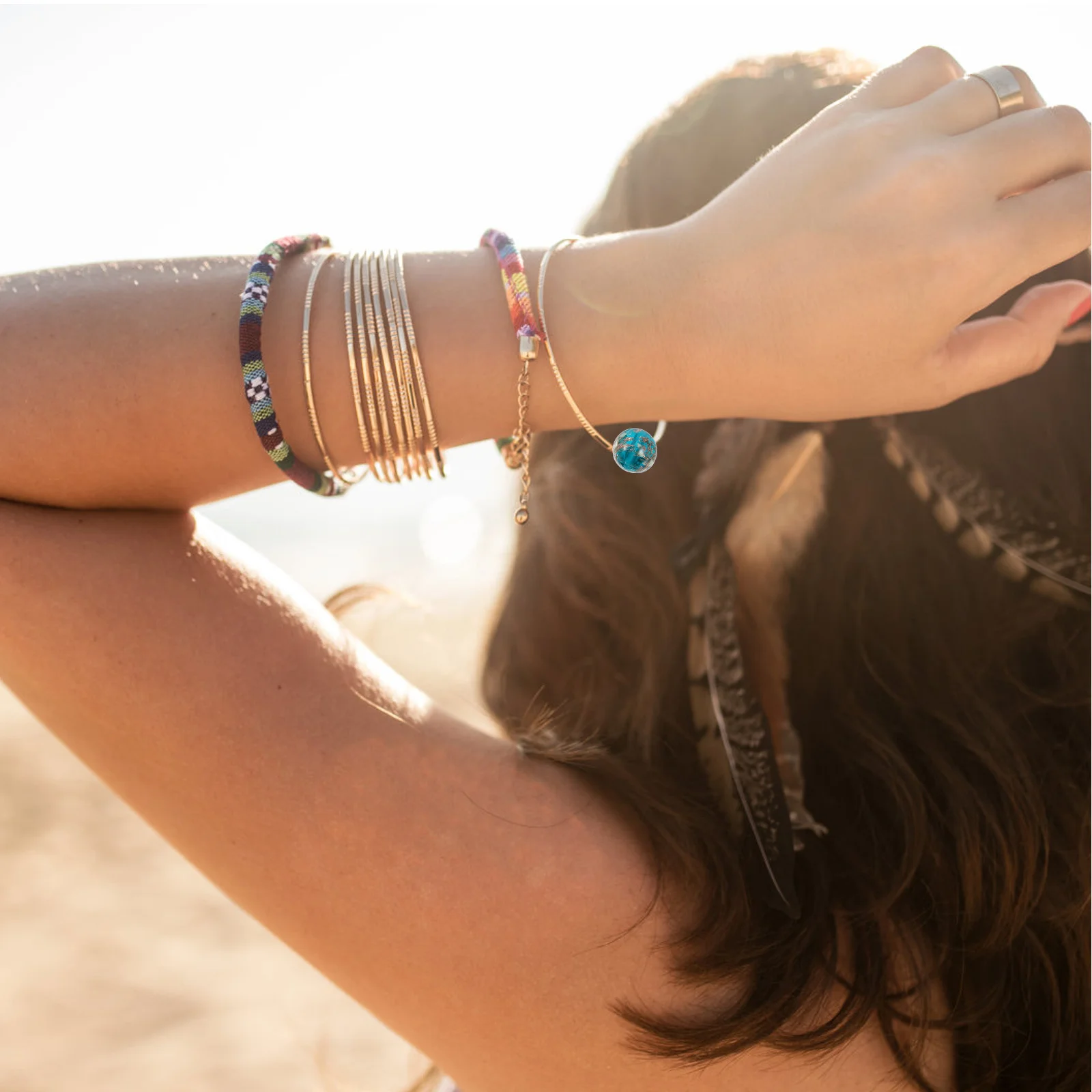 

20 pcs 12Mm Night Luminous Glass Mixed Colors Smooth Round For Diy Jewelry Craft Making Kit Bracelet Necklace Decoration Loose