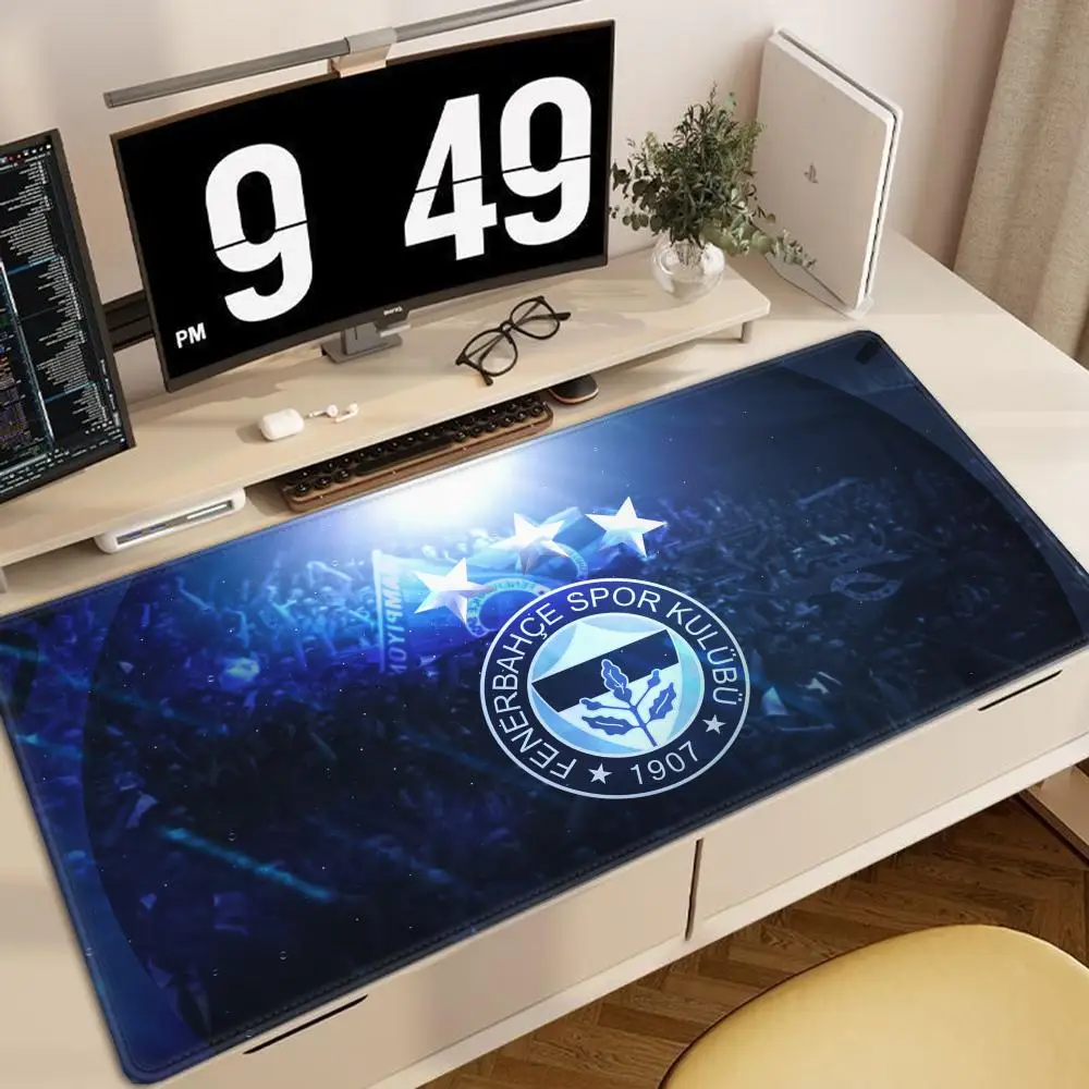 Turkey Fenerbahce SK Large Gaming Mouse Pad Computer Mousepad Gamer Laptop Mouse Mat Office Mausepad XXL Keyboard Mat Desk Pad