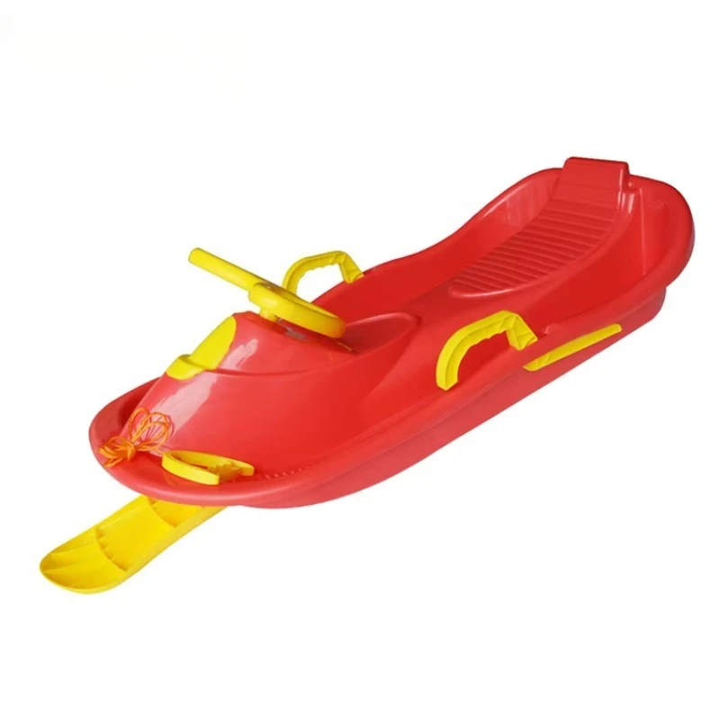 

Sleigh Winter Outdoor Sports Snow Kick Ski Scooter Sleigh Kids