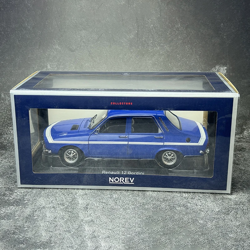 

NOREV 1:18 Scale Diecast Alloy Renault 12 Gordini TS 1971 Toys Cars Model Classics Nostalgia Adult Souvenir Gifts Static Display